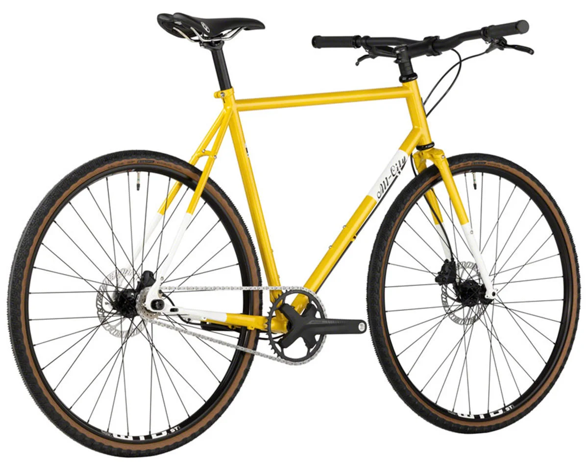 All-City Super Professional Apex 1 Flat Bar Commuter Bike (Night Jade) (52cm) - view 3